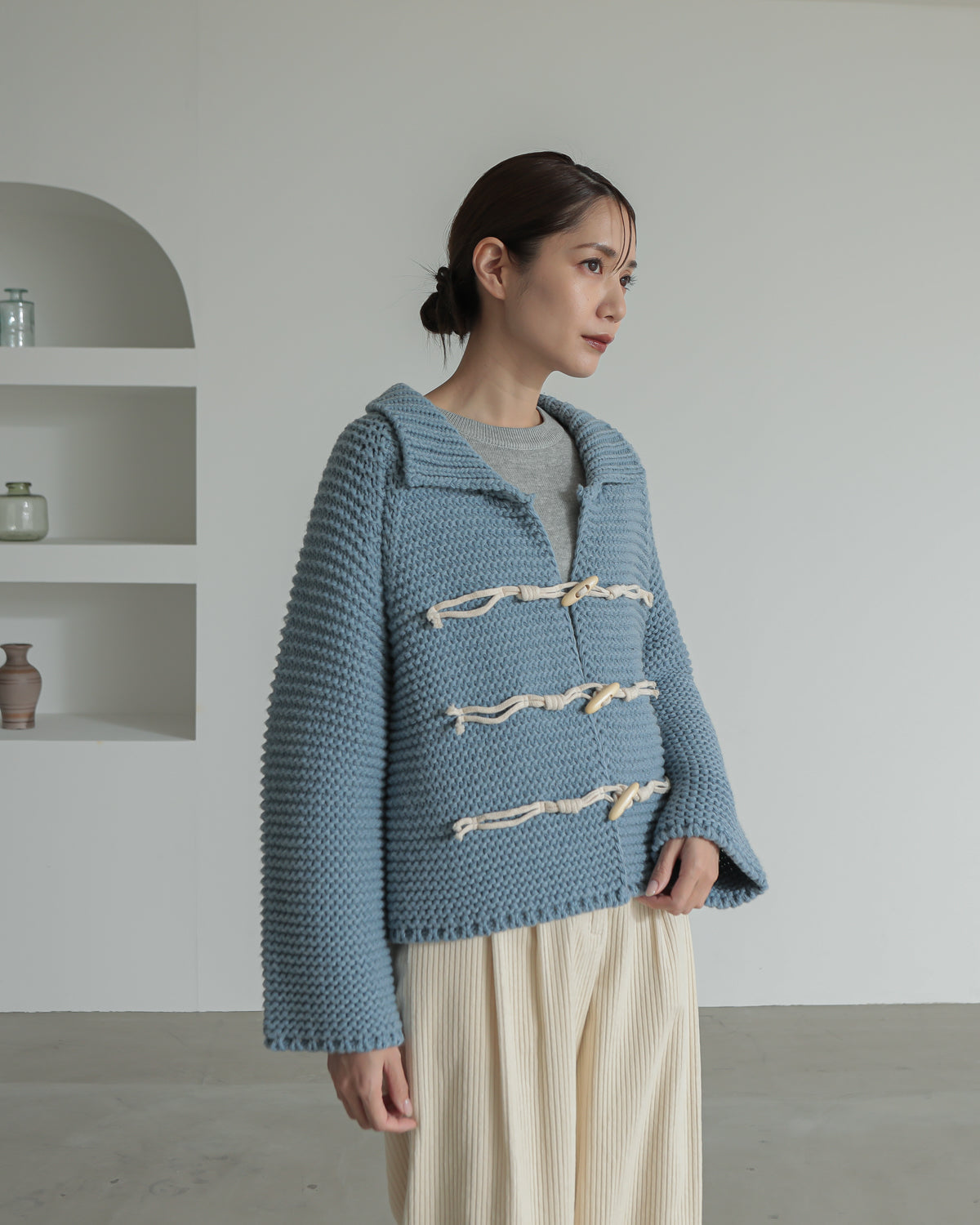 1.5g torgu button cardigan