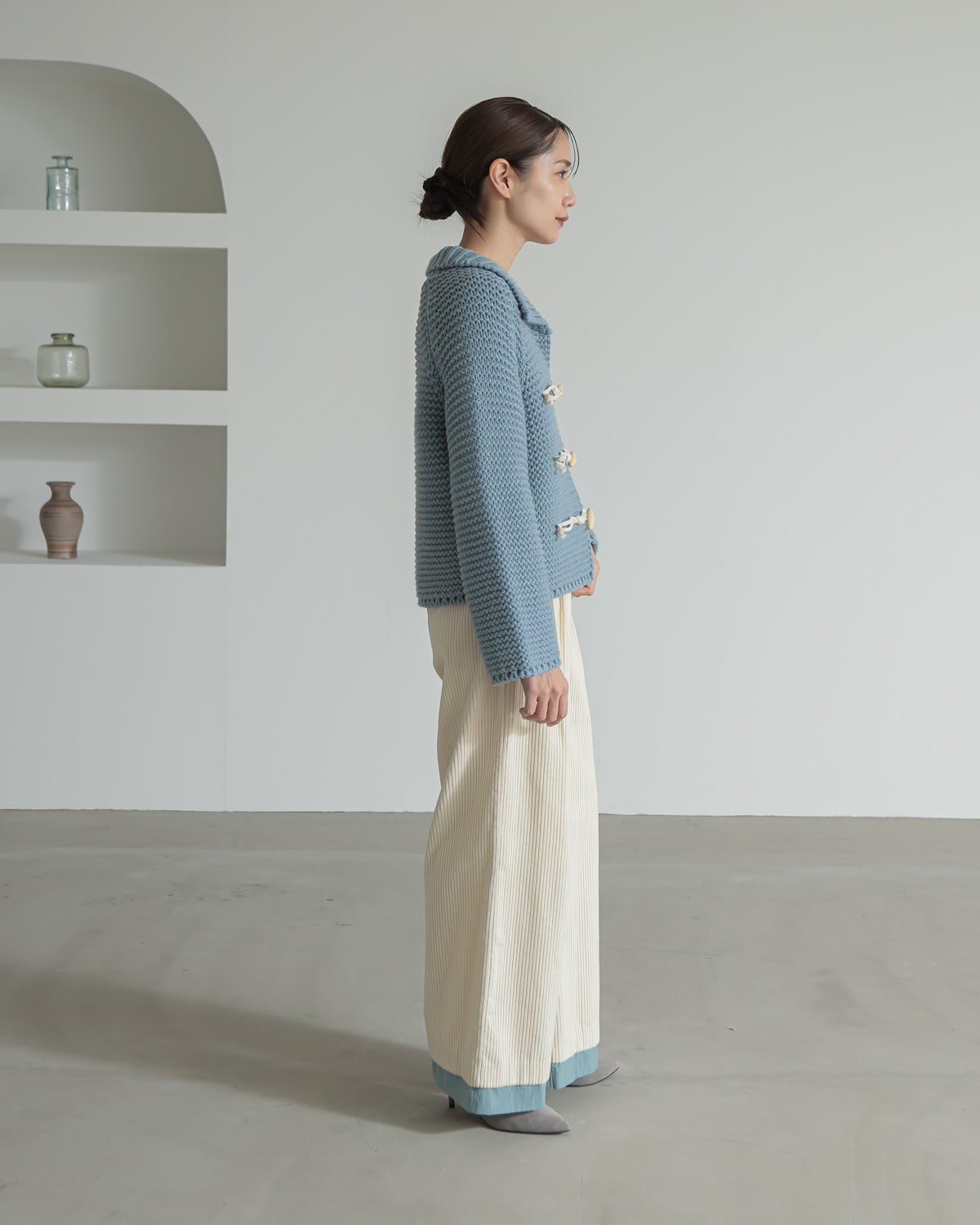 1.5g torgu button cardigan