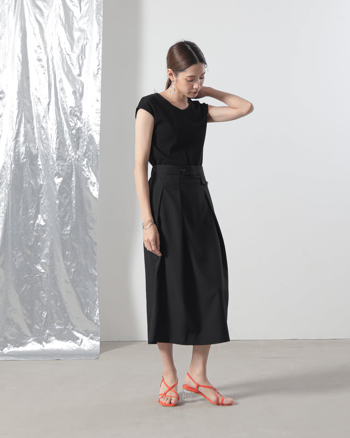 セットアップ風ワンピース