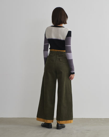 corduroy color pants