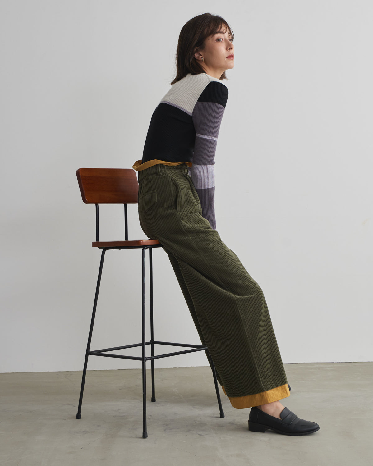 corduroy color pants