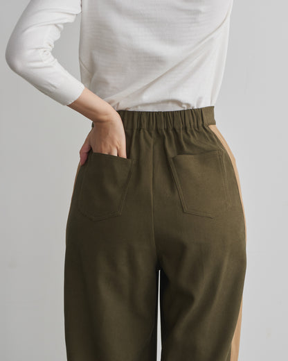 pocket side colored pants