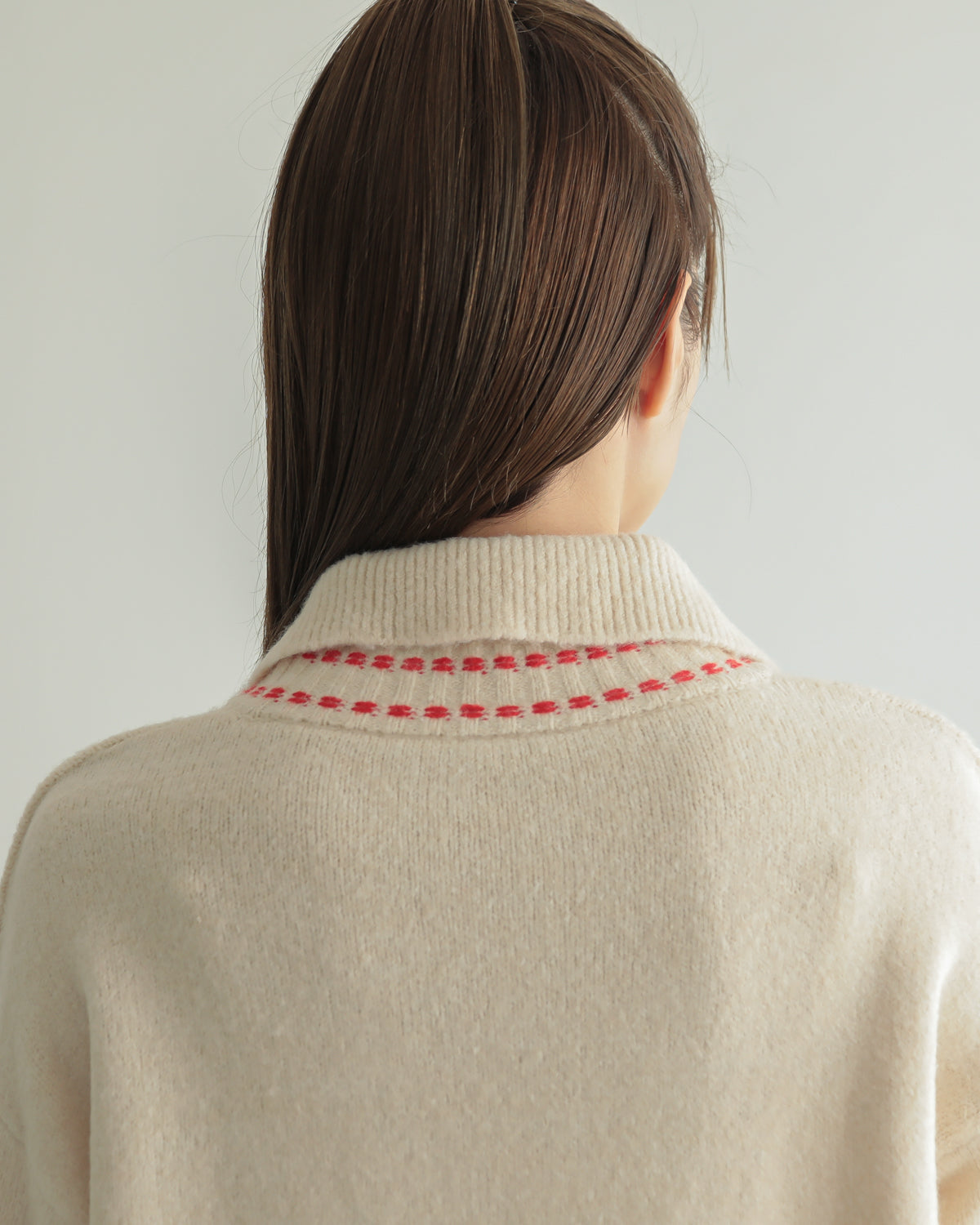 skipper collar pullover