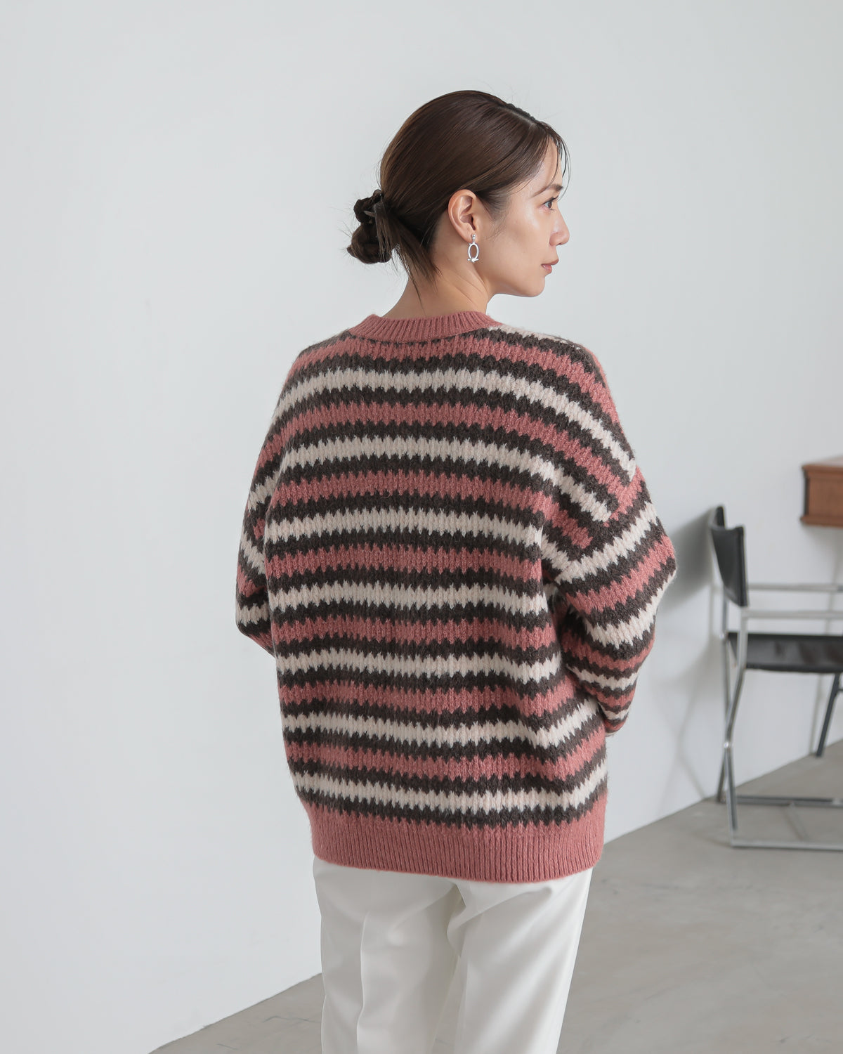 gizagiza　border knit