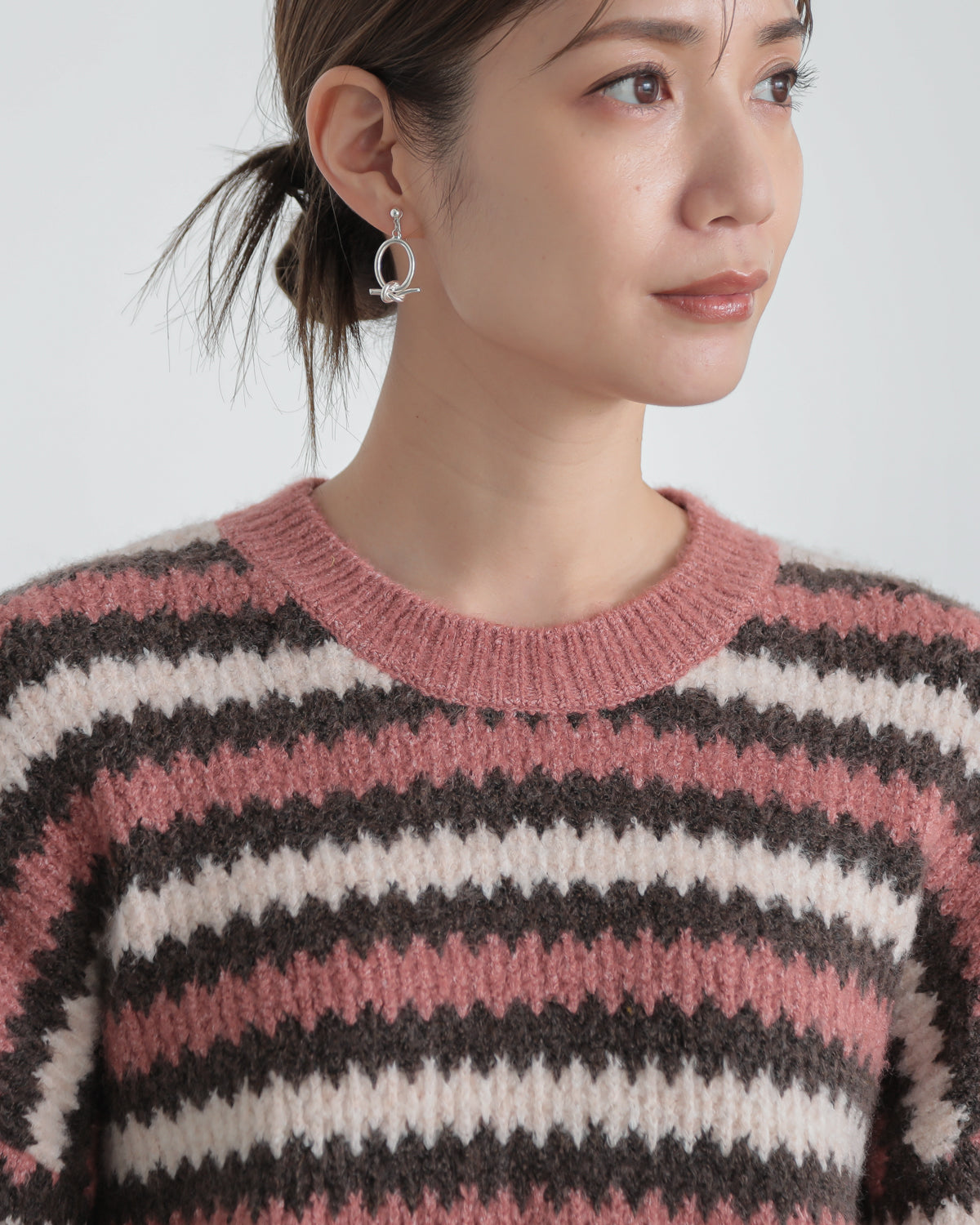 gizagiza　border knit