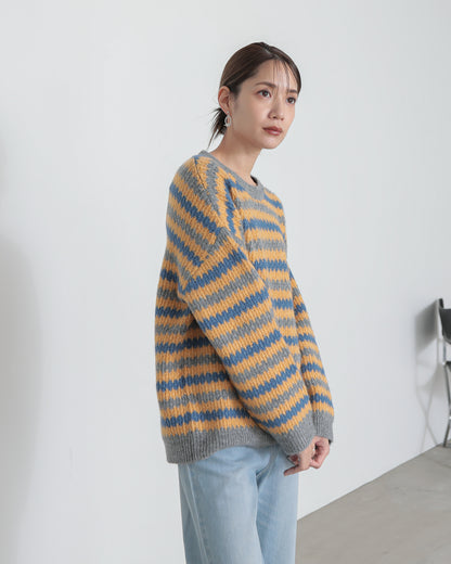 gizagiza　border knit