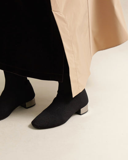 異素材組み合わせスカート