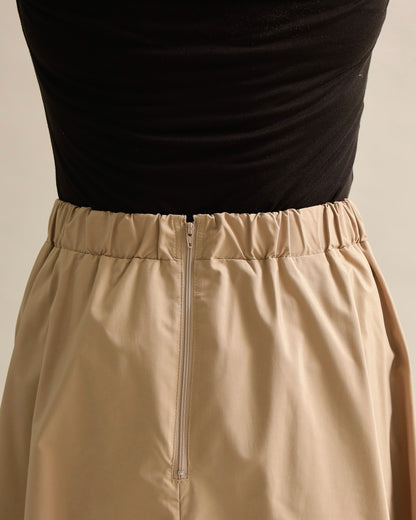 異素材組み合わせスカート