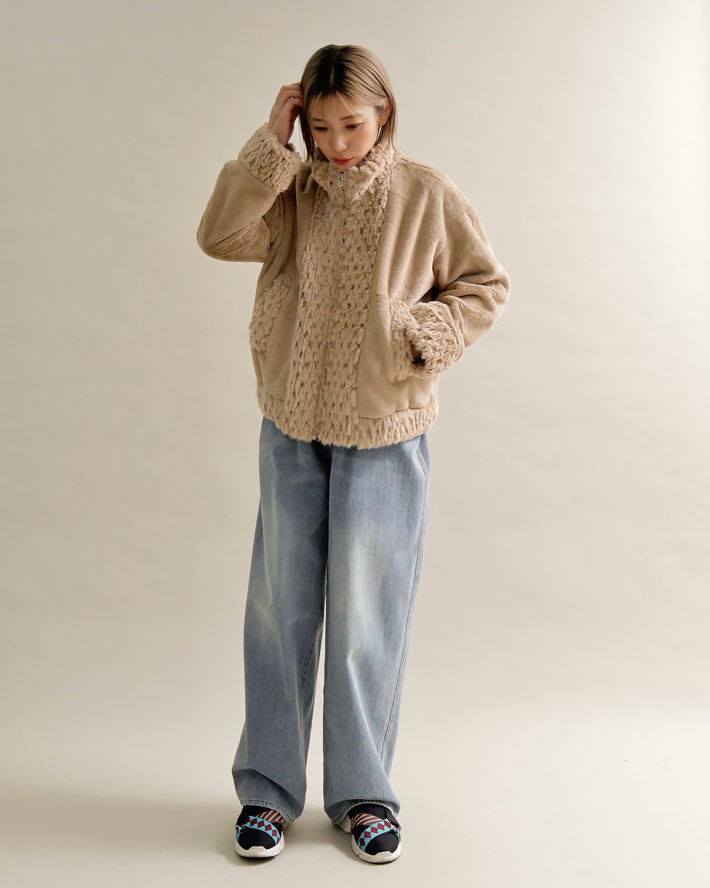 コンビネーションブルゾン