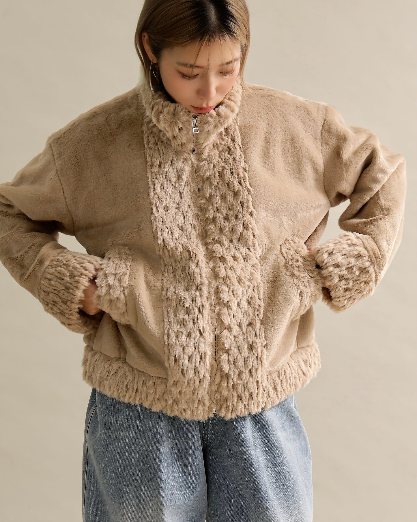 コンビネーションブルゾン