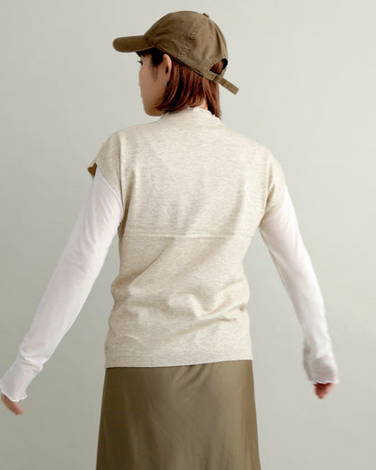 フレンチスリーブニット