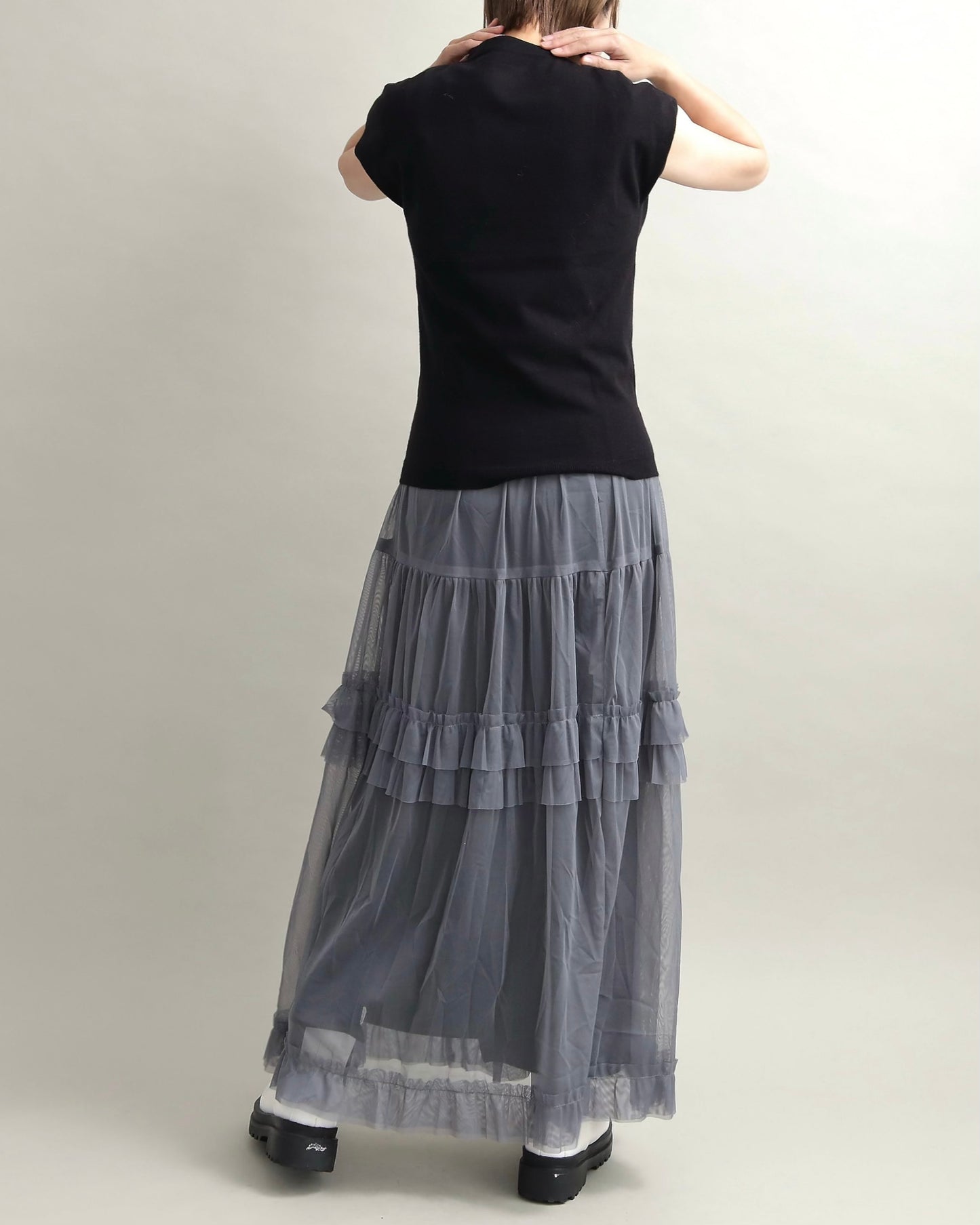 フレンチスリーブニット