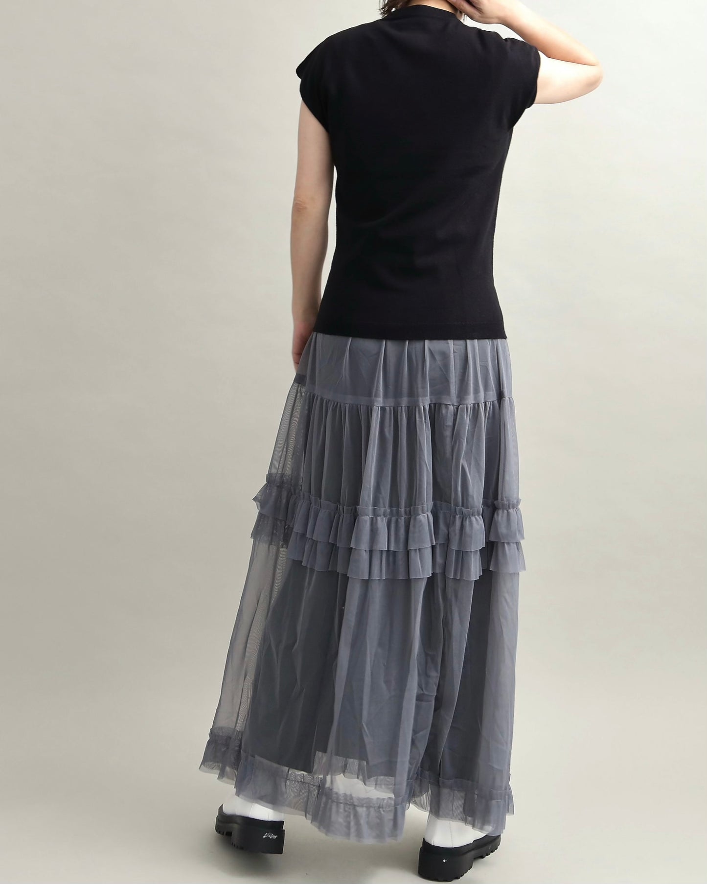 フレンチスリーブニット