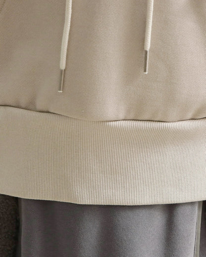 スリットスリーブ・ショートフーディー