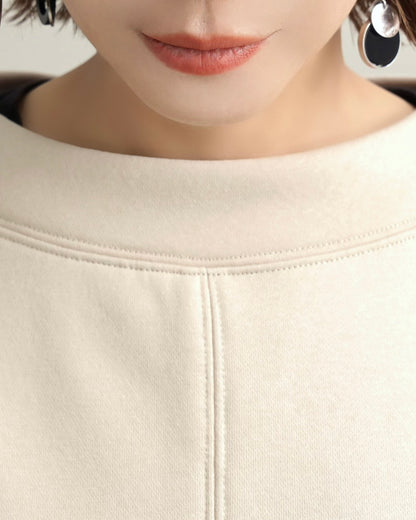 フリンジファースリーブ・スウェットプルオーバー