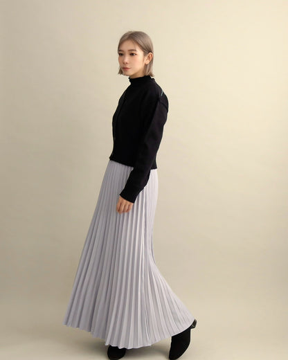 バックロゴショートカーディガン