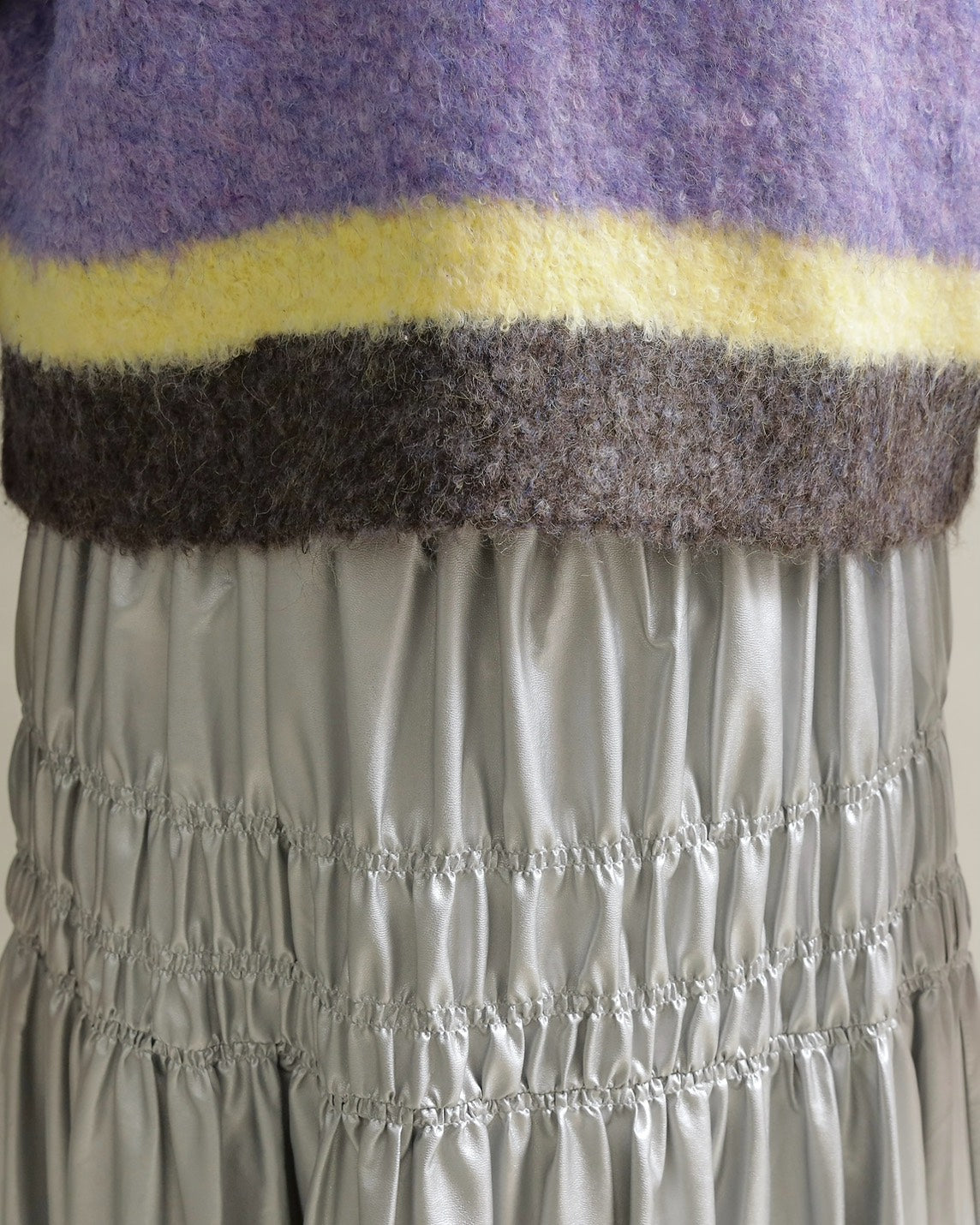 ニュアンスボーダーニット