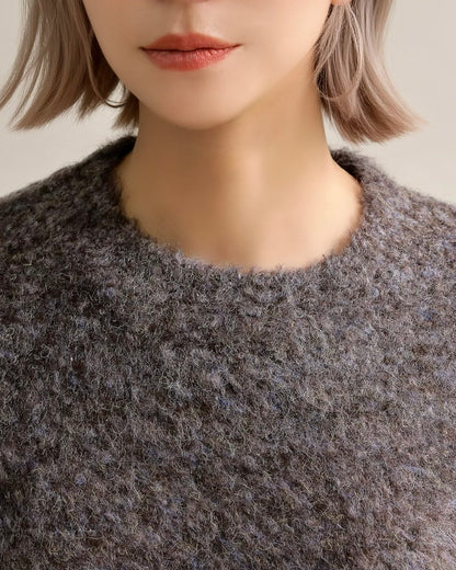 ニュアンスボーダーニット