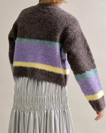 ニュアンスボーダーニット