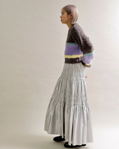 ニュアンスボーダーニット