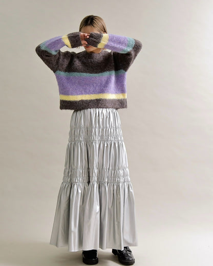 ニュアンスボーダーニット