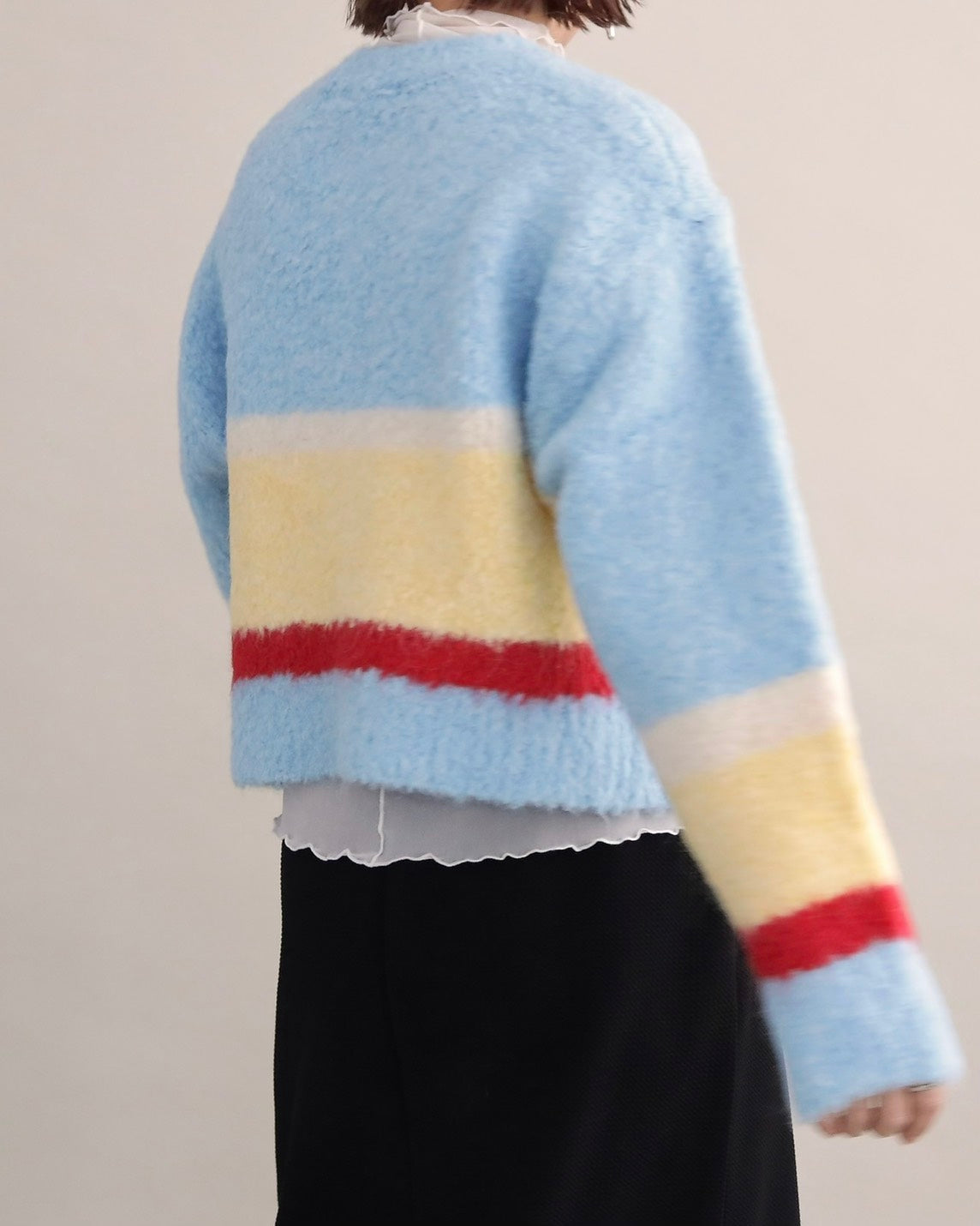 ニュアンスボーダーニット