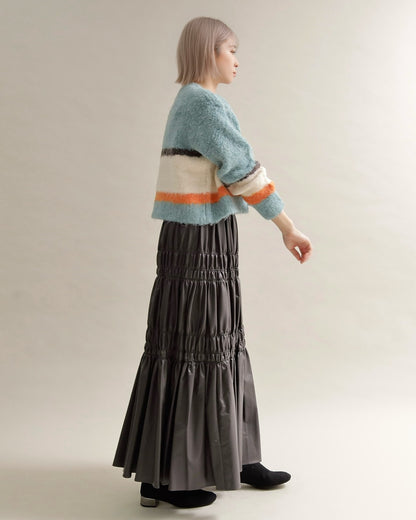 ニュアンスボーダーニット