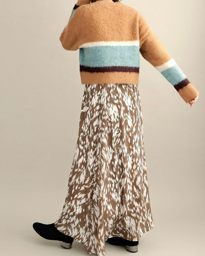 ニュアンスボーダーニット