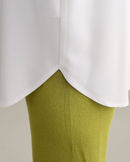 アシンメトリーレースシャツ