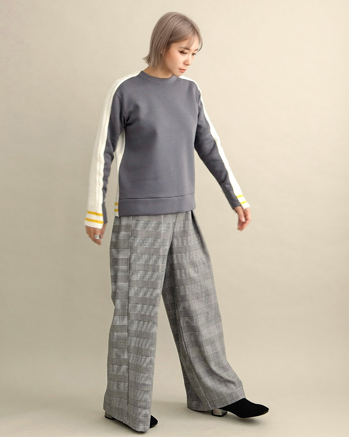 ケーブルスリーブプルオーバー