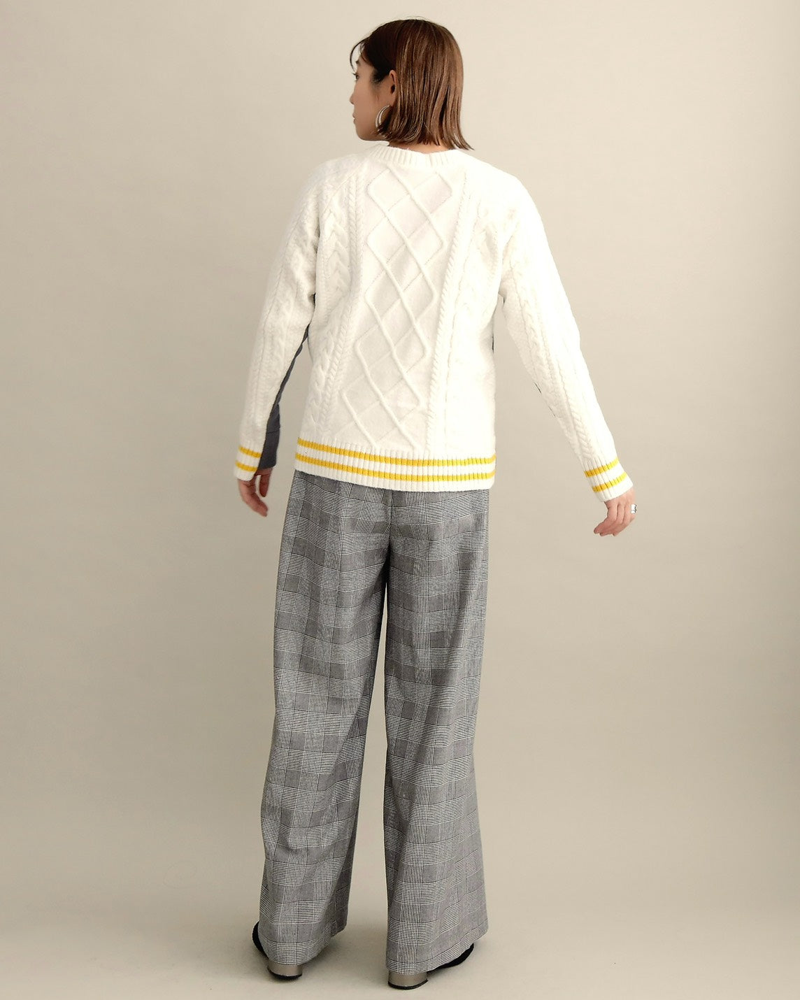 ケーブルスリーブプルオーバー