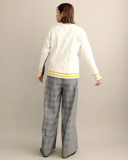 ケーブルスリーブプルオーバー