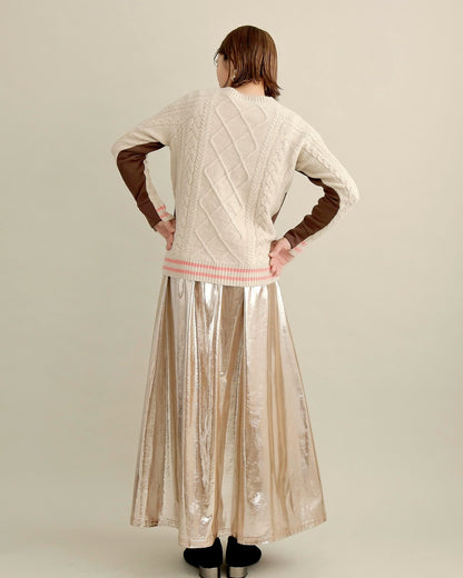 ケーブルスリーブプルオーバー