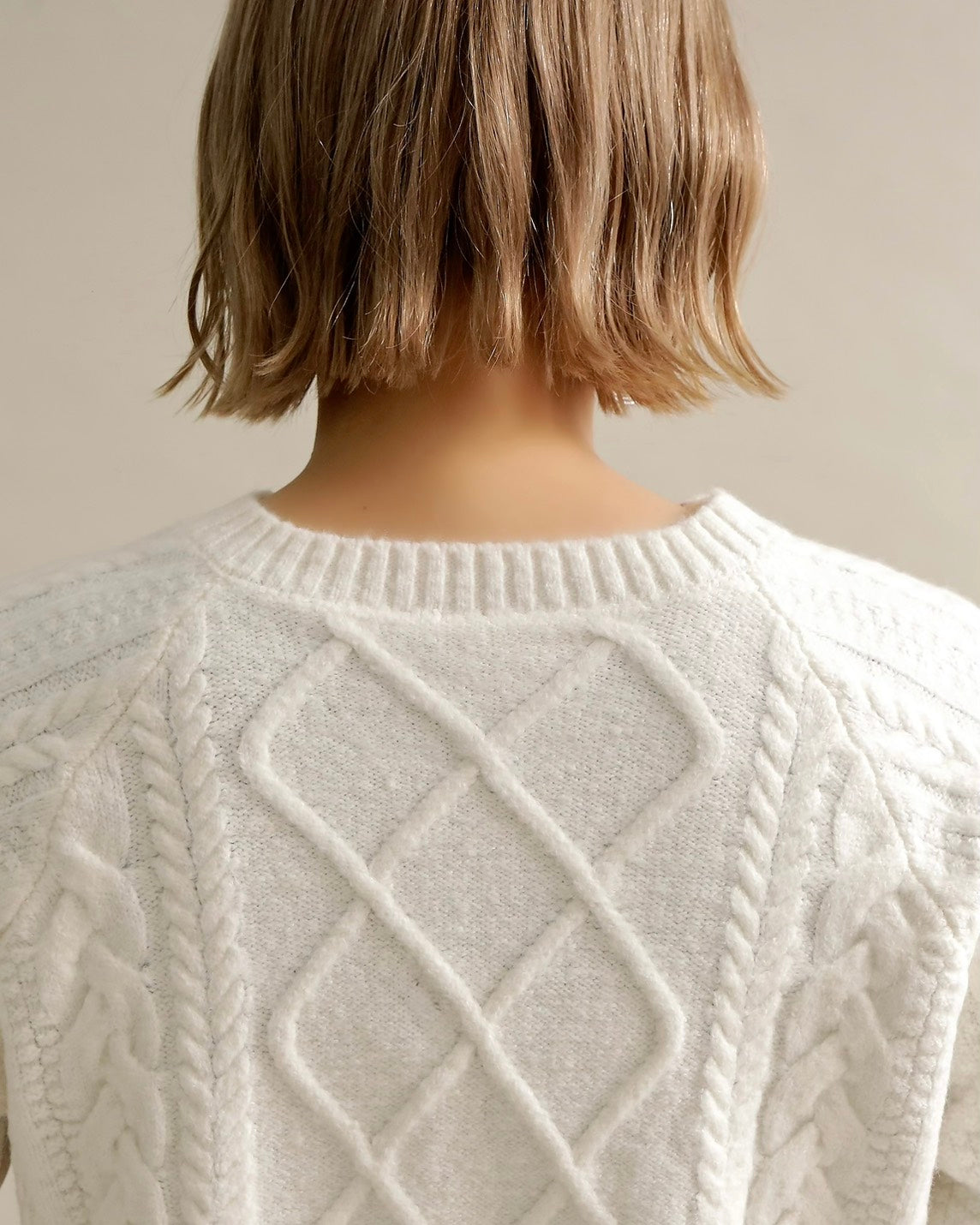 ケーブルスリーブプルオーバー