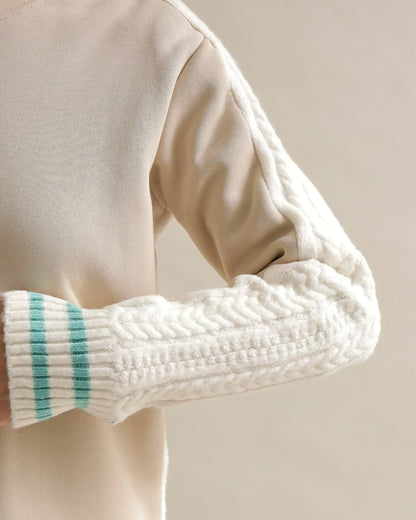 ケーブルスリーブプルオーバー