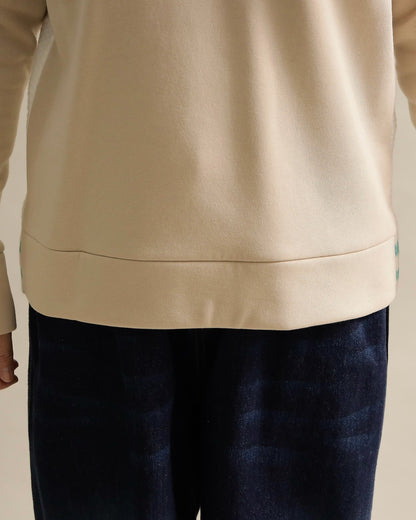 ケーブルスリーブプルオーバー