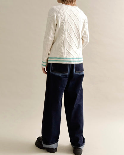 ケーブルスリーブプルオーバー