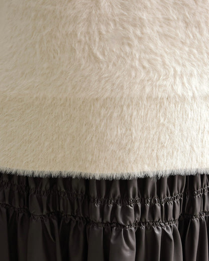 シャギーロゴニットプルオーバー