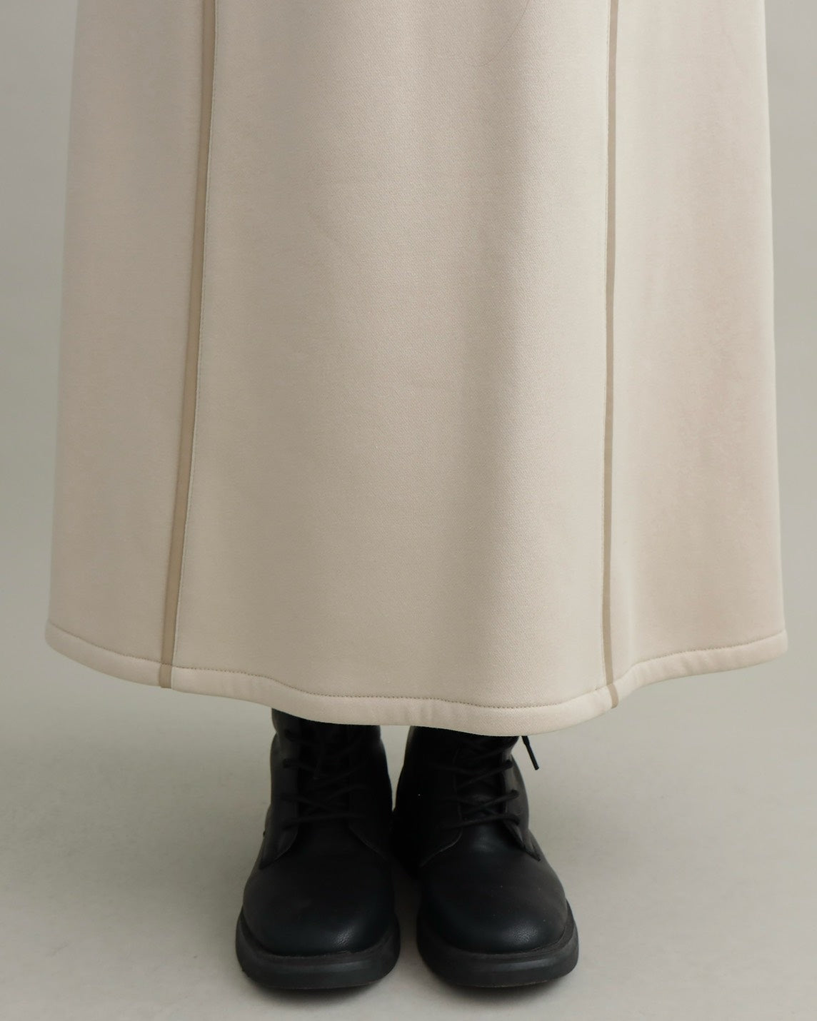 ボアポケットロングスカート